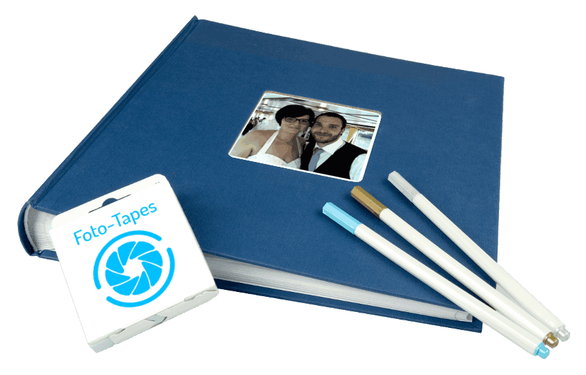 Fotobuch blue Fotobox