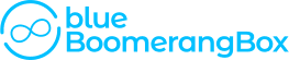 Logo blue BoomerangBox Logo