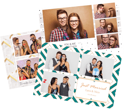collages-m blue Fotobox