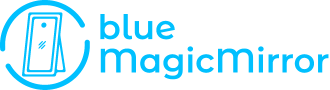 blue Magic Mirror Logo blue Magic Mirror Logo