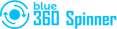 blue 360 Spinner Logo blue 360 Spinner Logo